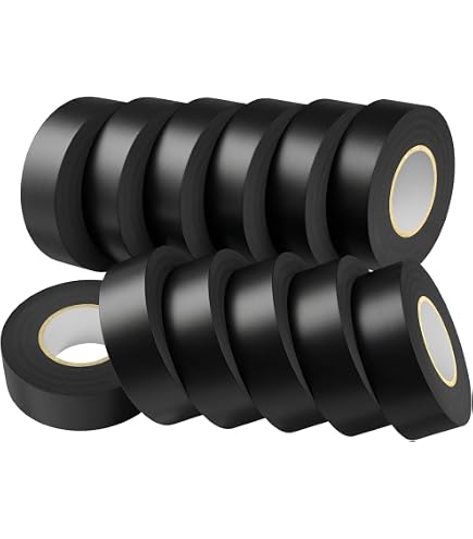 Amazon.com: CURT 59740 Black Electrical Tape, 7 Mil, 3/4-Inch x 60
